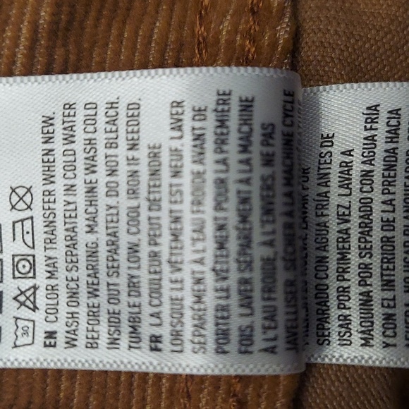AMERICAN EAGLE 6 Corduroy Tan Brown High Rise A-Line Button Down Mini Skirt - Picture 12 of 12
